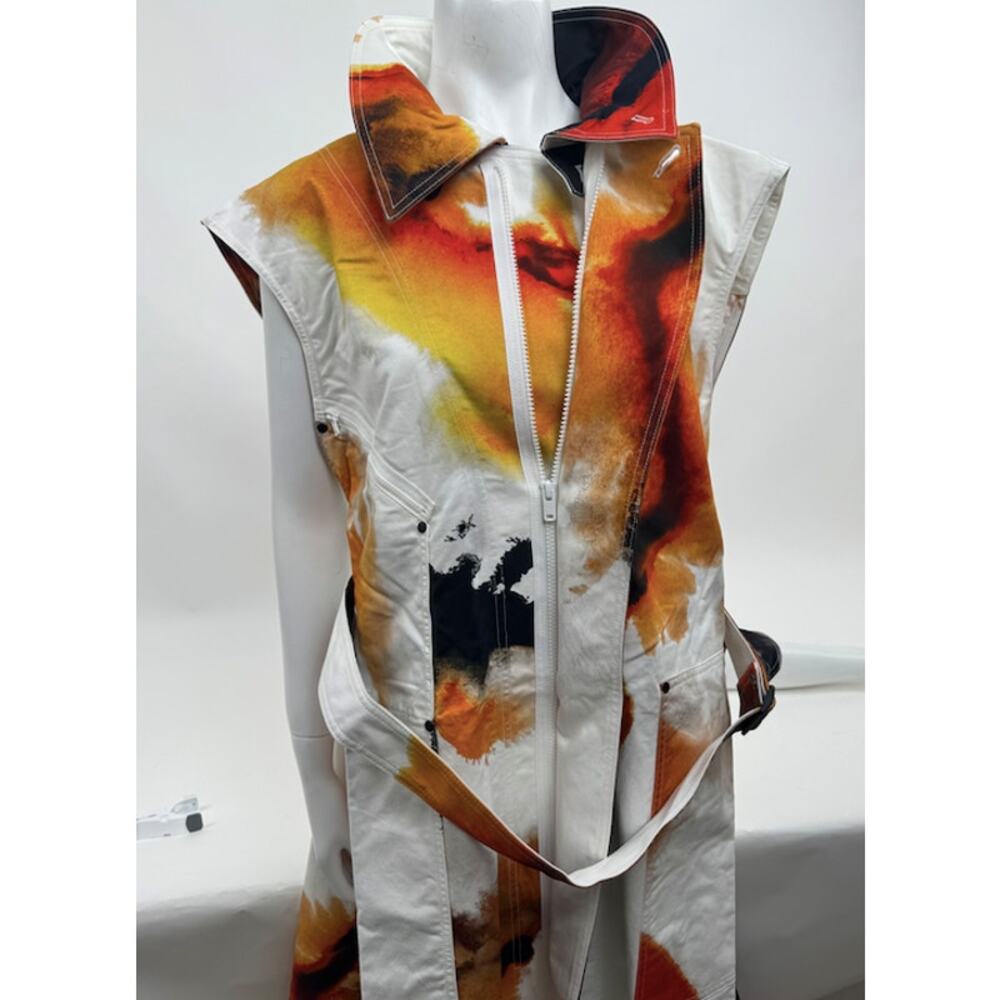 Y-3 adidas Yohji Yamamoto AOP Utility Twill Maxi Dress NWT JZ3188 Size L - Picture 7 of 17